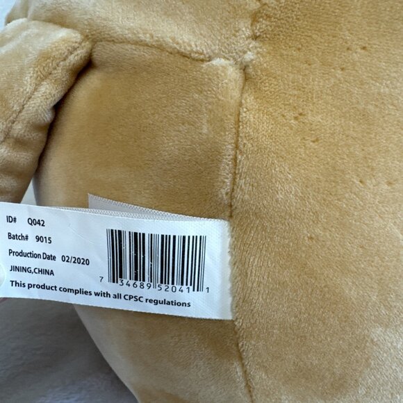 SQUISHMALLOWS Nathan 12" | Cat Plush Tabby Kitty Sleepy Kitten | NWT - Picture 8 of 10